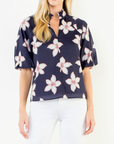 THML MALLORY PUFF SLEEVE TOP