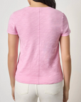 LILLA P S/S BACK SEAM CREW TEE