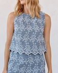 BELLA DAHL SPLIT BACK TANK