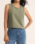 Z SUPPLY SLOANE JERSEY MUSCLE TANK