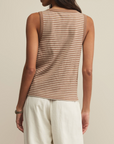 Z SUPPLY ELIN STRIPE RIB TANK
