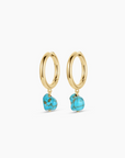 GORJANA TURQUOISE COVE HOOPS