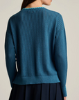 LISA TODD POWER STITCH SWEATER
