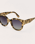 Z SUPPLY LUNCH DATE SUNGLASSES - DARK TORTOISE/GRADIENT