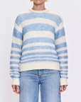 PISTOLA MOA STRIPED BUBBLE SWEATER