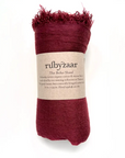 RUBYZAAR GAUZE BOHO SCARF