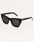 Z SUPPLY UNDERCOVER SUNGLASSES BLACK/GREY