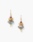 CHAN LUU LISBETH DROP EARRINGS MULTI MIX
