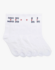 FAVORITE DAUGHTER HEART SOCK SET