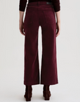AG SAIGE WIDE LEG CROP CORDUROY WINERY