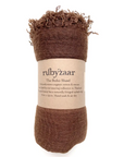 RUBYZAAR GAUZE BOHO SCARF