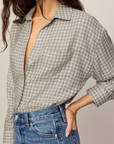 Z SUPPLY RIVER PLAID BUTTON UP