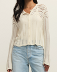 Z SUPPLY ALYCIA CROCHET SWEATER