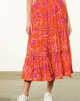 THML TIERED FLOWY SKIRT