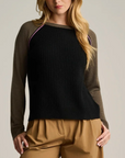 LISA TODD BLOCK OUT SWEATER