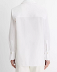VINCE COTTON RELAXED STRAIGHT SHIRT
