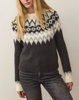 MARINE LAYER FIORELLA CREWNECK SWEATER