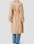 FRENCH CONNECTION RELAXED TRENCH TWILL RAGLAN TRENCH COAT