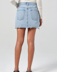 AGOLDE V-WAIST MINI SKIRT