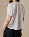 FAHERTY VOILE LETTIE TOP