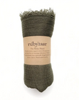 RUBYZAAR GAUZE BOHO SCARF
