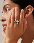 JENNY BIRD (SIZE 7) PLATINUM SEES RING