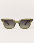 Z SUPPLY HIGH TIDE SUNGLASSES - OLIVE/GRADIENT