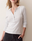 MARINE LAYER LS BABY RIB HENLEY