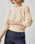 LILLA P LONG SLEEVE BALLET NECK SWEATER