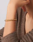 JENNY BIRD RIZZO BRACELET GOLD (M)