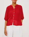 RAILS THEIA SHORT SLEEVE BUTTON DOWN