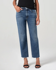 AGOLDE VALEN MID RISE JEAN