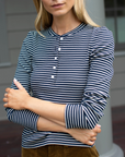 MAREA PUFF SLEEVE HENLEY