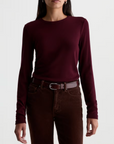 AG JULIA ESSENTIAL L/S TEE