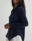 BELLA DAHL CLEAN FRONT BUTTON DOWN