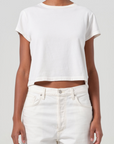 AGOLDE ADINE SHRUNKEN TEE