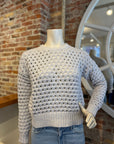 AUTUMN CASHMERE MESH CREW