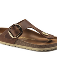 BIRKENSTOCK GIZEH BIG BUCKLE OILED LEATHER