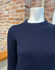 ALASHAN CASHMERE AYLA CROPPED CHUNKY CREW