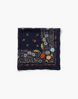 CHAN LUU EMBROIDERED FLORAL BANDANA