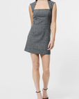FRENCH CONNECTION OWEN PLAID SUITING MINI DRESS