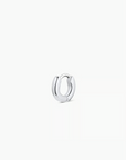 GORJANA RHODIUM LOU SINGLE HUGGIE