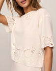 Z SUPPLY DAYA EMBROIDERED TOP