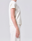 AGOLDE LONG LINE ADINE TEE