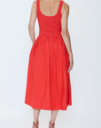 PISTOLA ALESSIA SMOCKED DROP WAIST DRESS