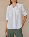 BELLA DAHL SPLIT BACK BUTTON DOWN