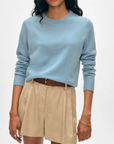 WHITE & WARREN CASHMERE CORE CREWNECK