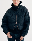 AGOLDE IONA QUILTED JACKET