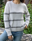 WOODEN SHIPS ELLA STRIPED CREW CHUNKY