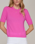 AUTUMN CASHMERE CROPPED S/S CREW